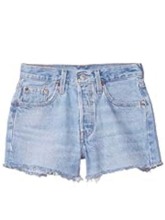 Levi's Pants - Levi’s Womens 501 Original Shorts- Light Blue Denim Cutoff Shorts